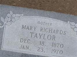 Mary Richards Taylor