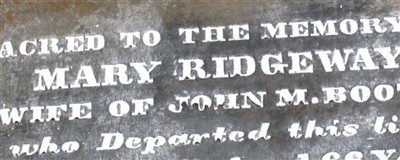 Mary Ridgeway Mary Ridgeway