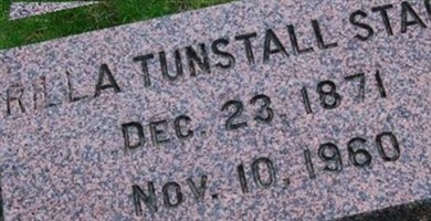 Mary "Rilla" Tunstall Stack Mary "Rilla" Tunstall Stack