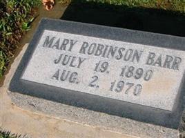 Mary Robinson Barr