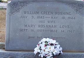 Mary Rosanah Love Rushing