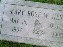 Mary Rose Henry