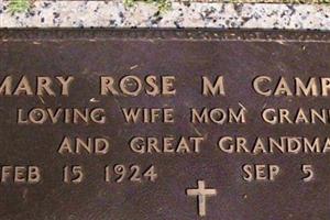 Mary Rose M. Campbell