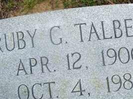 Mary Ruby Gibson Talbert Mary Ruby Gibson Talbert