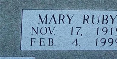 Mary Ruby Matthews Mary Ruby Matthews
