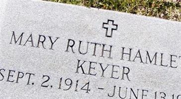 Mary Ruth Hamlett Keyer