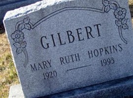 Mary Ruth Hopkins Gilbert Mary Ruth Hopkins Gilbert