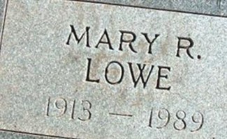 Mary Ruth Lowe