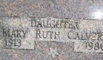 Mary Ruth Raabe Calvert Mary Ruth Raabe Calvert