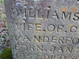 Mary Ruth Williams Vanderford