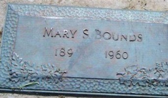 Mary S. Bounds Mary S. Bounds