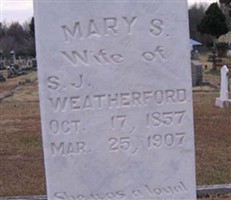 Mary S. Haraway Weatherford Mary S. Haraway Weatherford