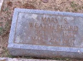 Mary S. Haraway Weatherford Mary S. Haraway Weatherford
