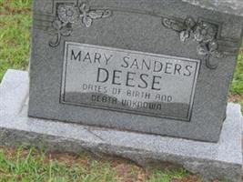 Mary Sanders Deese