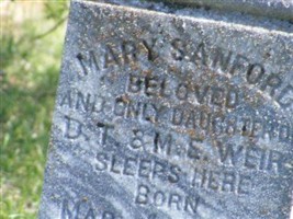 Mary Sanford Weir Mary Sanford Weir