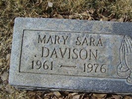 Mary Sara Davison