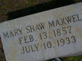 Mary Shaw Maxwell