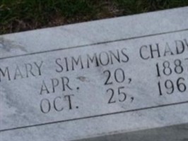 Mary Simmons Chadwick