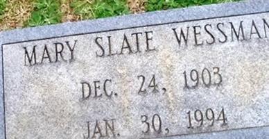 Mary Slate Wessman