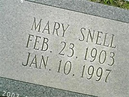 Mary Snell Mary Snell