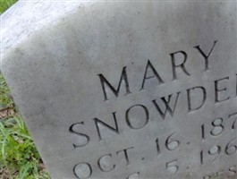 Mary Snowden