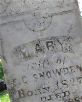 Mary Snowden