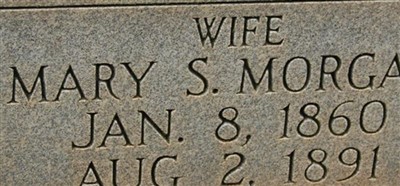 Mary Sophia Morgan Cauble Mary Sophia Morgan Cauble