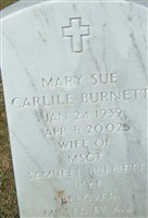 Mary Sue Carlile Burnett