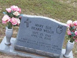 Mary Sue Heard Welch Mary Sue Heard Welch