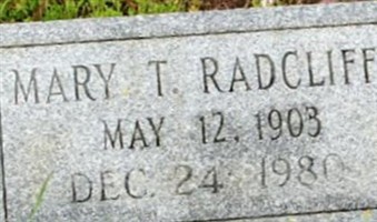 Mary T. Radcliffe
