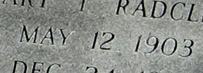 Mary T. Radcliffe