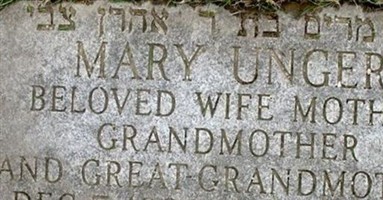 Mary Unger Mary Unger