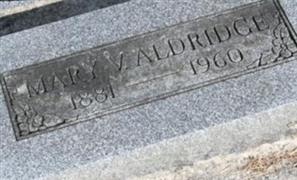 Mary V. Aldridge Mary V. Aldridge