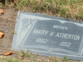 Mary V. Atherton Mary V. Atherton