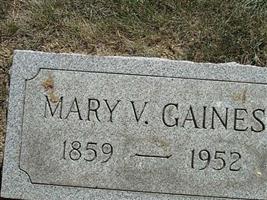 Mary V. Gaines