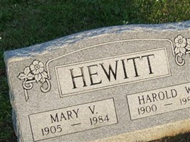 Mary V Hewitt