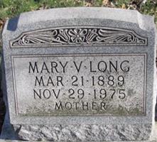 Mary V Long