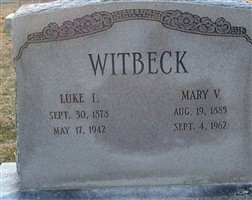 Mary V. Witbeck Mary V. Witbeck