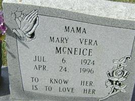 Mary Vera Pruitt McNeice