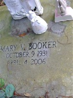 MARY VIRGINIA BOOKER