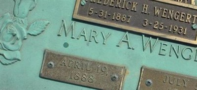 Mary Viskosil Wengert Mary Viskosil Wengert