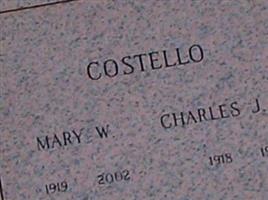 Mary W Costello