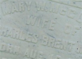Mary W. McClain May Mary W. McClain May