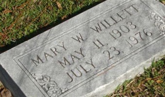 Mary W. Willett