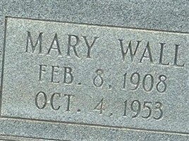 Mary Wall Saxon