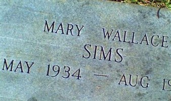 Mary Wallace Sims