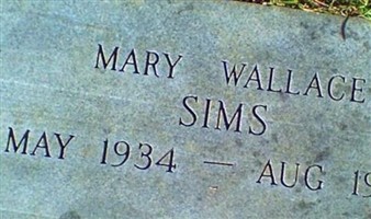 Mary Wallace Sims