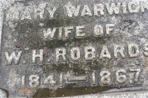 Mary Warwick Robards