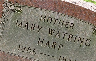 Mary Watring Harp Mary Watring Harp