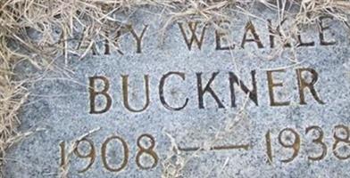 Mary Weakley Buckner